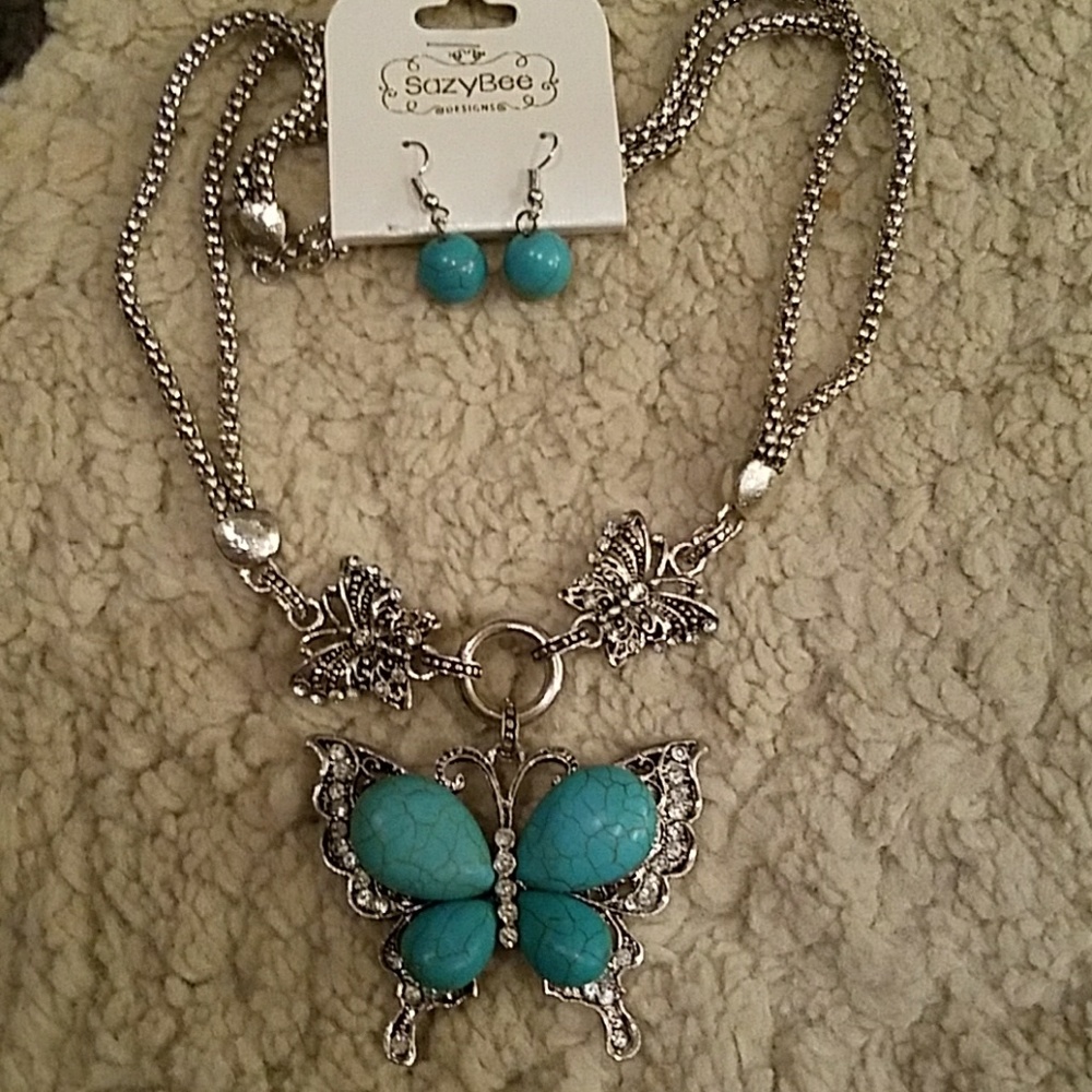 Cutest necklace ever if you like butterflies!
